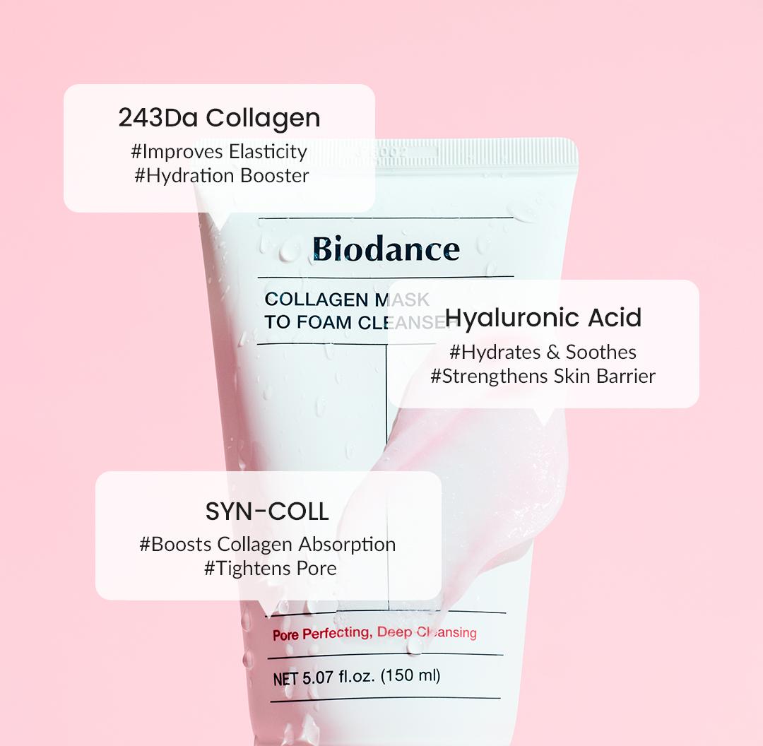 BIODANCE Collagen Mask To Foam Cleanser 150ml | OLIVE YOUNG Global